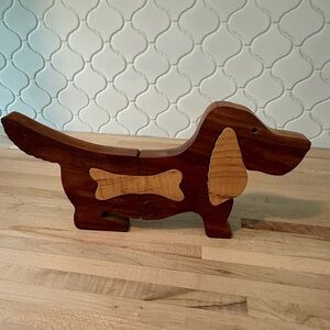 Wooden Dog Puzzle Toy